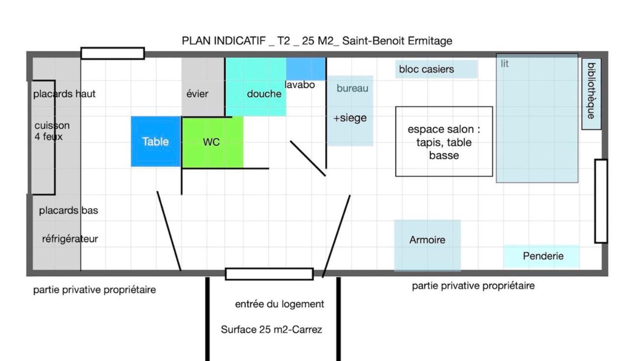 Apartament T2 Poitiers Saint Benoit 20Min Futuroscope Zewnętrze zdjęcie